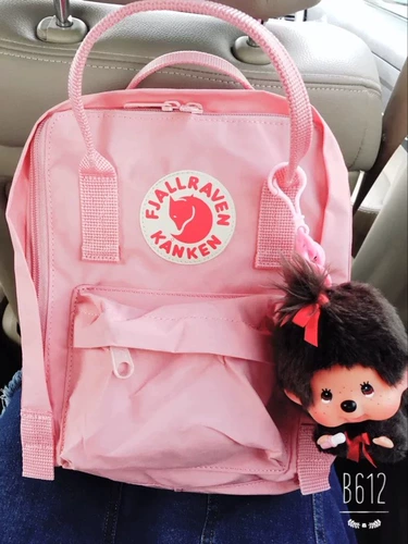 [Подлинное пятно] Arctic Fox Kanken Mini 312 Gloves Pink Pink Rackpack Bag 23561