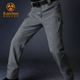 Демисезонные тактические флисовые удерживающие тепло дорожные штаны, облегающий крой