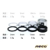 Vòng đệm tai nghe neco 1 inch 25.4mm màu đen bạc 20mm/10mm/5/3/2mm miếng đệm gốc Phụ kiện