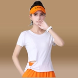 Спортивная летняя модная танцующая футболка с коротким рукавом для спортзала