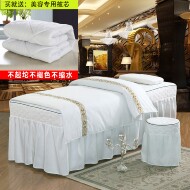 Bốn mùa phổ quát vẻ đẹp giường bìa bốn bộ đặc biệt cao cấp massage cơ thể trị liệu đặc biệt mảnh duy nhất giường có thể được tùy chỉnh