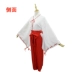 Tại chỗ Anime Inuyasha COSPLAY Trang Phục Bellein tóc giả Kimono Nhật Bản phù thủy đạo cụ trang phục toàn bộ đồ cosplay vô diện Cosplay