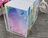 Прозрачная коробка для хранения компакт -дисков организационная коробка без коробки CD Creative CD Box Box с большой DVD -ящик для хранения диска DVD