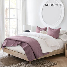 Покрывало для кровати 春夏欧式素色磨毛绗缝床盖三件套夹棉薄被床品床罩空调被多件套