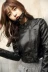 2017 mùa xuân và mùa thu mới ultra ngắn pu da của phụ nữ Hàn Quốc phiên bản của Slim thời trang slimming da xe gắn máy áo khoác áo khoác nhỏ áo khoác da nữ xịn hàn quốc Quần áo da