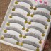 Đài Loan làm bằng lông mi giả # 222 bông trang điểm tự nhiên màu nude dày lông mi đuôi dài gel kích mí the face shop Lông mi giả