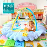 Музыкальное детское игровое одеяло для спортзала для ползания, игрушка для новорожденных, подарочная коробка, 0-1 лет, подарок на день рождения
