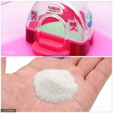 Бесплатная доставка Япония Санко высокая ванная песок 1 кг ванная песчаная песчаная песчаная ванная песчаная карлика грызун розовый песчаная ванна