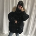 2018 mới chống mùa giải phóng mặt bằng lớn cổ áo lông thú Hàn Quốc phiên bản của xuống áo khoác nữ phần dài dày loose loose pike xuống áo khoác