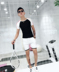 2018 mùa hè người đàn ông mới của mỏng thời trang quần short ngắn tay t-shirt hai mảnh Hàn Quốc thể thao giản dị phù hợp với thủy triều Bộ đồ