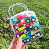 Warrior, детская мультяшная маленькая инерционная машинка, комплект, игрушечная машина, модель автомобиля, креативная игрушка, подарок на день рождения