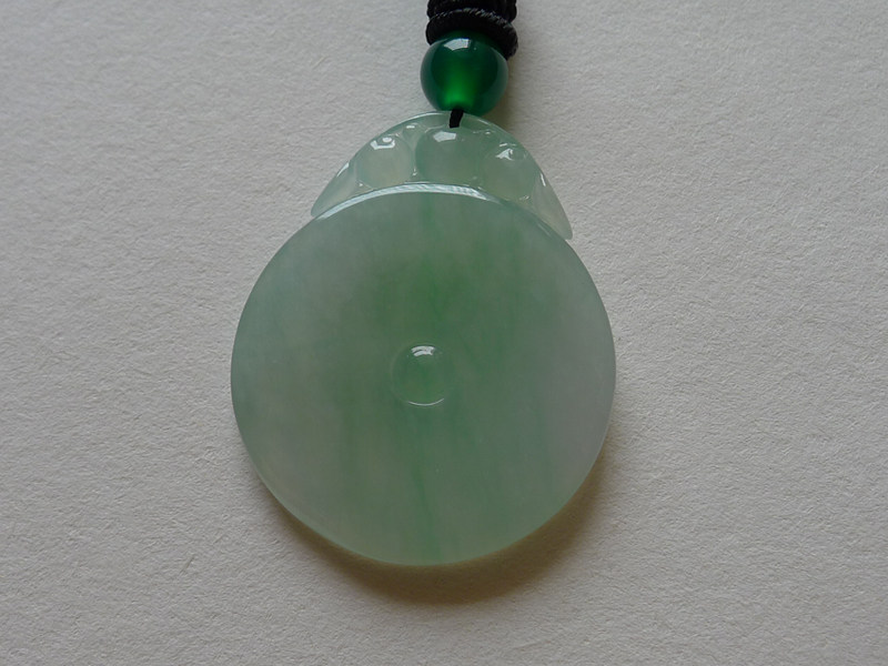 缅甸正品天然老坑a货翡翠福贝一对 - 荣荣翡翠 - 爱玉珠宝网