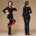 Liu Mei vuông nhảy trang phục mới phù hợp với váy dài tay Latin nhảy thời trang khâu quần áo khiêu vũ - Khiêu vũ / Thể dục nhịp điệu / Thể dục dụng cụ giày khiêu vũ nữ đẹp Khiêu vũ / Thể dục nhịp điệu / Thể dục dụng cụ