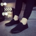 Mùa hè cũ Bắc Kinh giày vải của nam giới một chân giày thường lười biếng xu hướng thoáng khí đen làm việc giày vải nam giày thể thao nam giảm giá Plimsolls