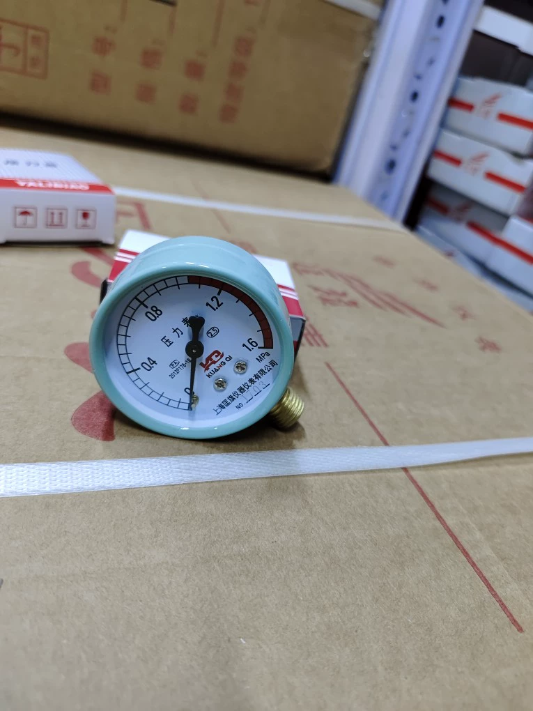 đồng hồ áp suất yamaki Nhà máy sản xuất trực tiếp Y-60 máy đo áp suất 0-1.6mpa máy đo áp suất nước phong vũ biểu đầy đủ đầu nối đồng hồ đo áp suất đồng hồ đo chênh áp dwyer đồng hồ đo áp suất điện tử 