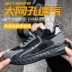 Summer labor protection shoes for men, anti-smash and anti-puncture, single mesh, breathable, ultra-lightweight, soft sole, insulated steel toe-toe, all-season work shoes 