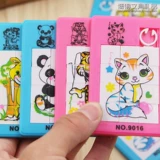 Классическая пластиковая трехмерная головоломка для раннего возраста, интеллектуальная игрушка, ностальгия, 16 ячеек