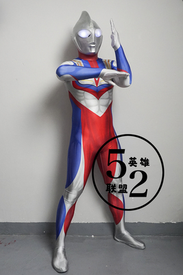 taobao agent Ultraman Tiga, elastic bodysuit, suit, clothing, cosplay, tight