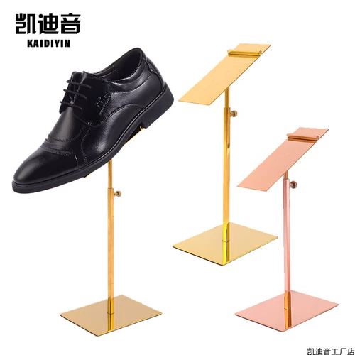Туфли из нержавеющей стали, стенд, обувная колодка на высоком каблуке