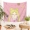 Bắc Âu INS Phim hoạt hình Cô gái màu hồng Nước Ice Moon Trang trí tường Tấm thảm Phòng ngủ Phòng khách Treo Vải Khăn trải bàn Nền vải thảm treo tường phòng khách