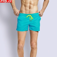 Của nam giới Boxer Bơi Quần Lỏng Kích Thước Lớn Màu Rắn Nhanh Khô Bãi Biển Quần Quần Short Giản Dị Surf Spa Đồ Bơi Nam đồ bơi cho người mập