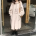 Mùa thu đông 2018 phiên bản Hàn Quốc của áo len đôi cổ điển sang trọng retro áo len dài tay áo len lông cừu dài tay nữ mẫu áo dạ đẹp Áo Hàn Quốc