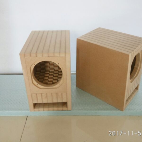 3 inch 4 inch full range speaker labyrinth speaker empty box cabinet bookshelf hifi tube amplifier pair DIY