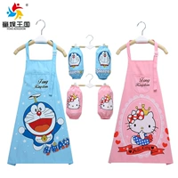 Детский водонепроницаемый нагрудник для рисования для детского сада, дышащий художественный фартук, художественная роспись, делается под заказ, с печатью вашего логотипа