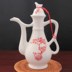 Jingdezhen gốm nhỏ hông bình rượu vang trắng nồi rượu vang màu xanh và trắng chai rượu vang 400 ml tách rượu khách sạn truyền thống hộ gia đình ly uống rượu vang ocean Rượu vang