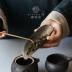 Trà tráng men Qifengju là xẻng trà thủ công Hui Nian Muỗng trà Zen Trà sứ