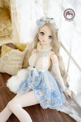 taobao agent [Meow House] -Georihua-Gorgeous Palace cute sexy underwear and pajamas DD3 points BJD baby clothes finished display