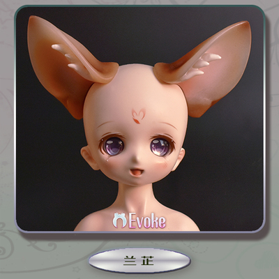 taobao agent [Evoke Doll] Xinyue Fox Lanji 1/4 can be equipped with BJD/SFD/DD body