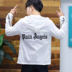 Áo khoác nam giản dị Hàn Quốc phiên bản 2018 mùa xuân và mùa hè mới bóng chày quần áo đẹp trai tự trồng áo khoác nam phần mỏng kem chống nắng quần áo áo phao bomber nam Đồng phục bóng chày