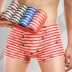 Của nam giới phương thức quần lót cotton boxer băng lụa người đàn ông thở của cotton sợi tre quần short mùa hè quần quần lót nam Nam giới