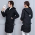 2018 mùa đông phụ nữ áo khoác dày chống mùa giải phóng mặt bằng phụ nữ bông của phụ nữ phần dài Hàn Quốc phiên bản của xuống bông độn áo khoác áo khoác phao nữ hàn quốc Bông