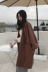Áo khoác len nữ mùa thu và áo khoác mùa đông nữ mới 2018 Phiên bản Hàn Quốc áo khoác oversized bóng dáng áo len nữ áo khoác choàng nữ Áo Hàn Quốc