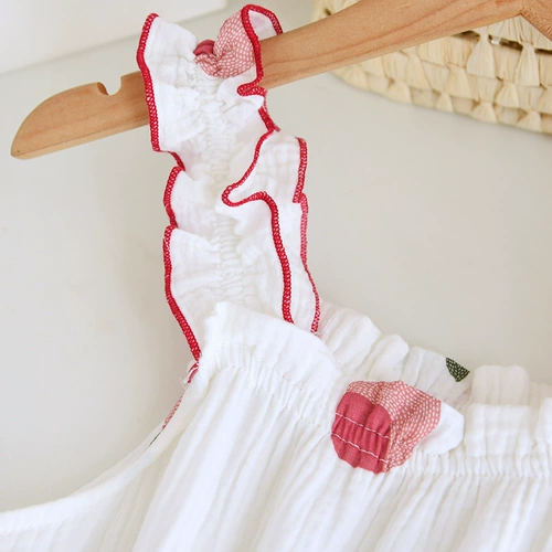 Хлопковая милая пижама без рукавов, милое платье-комбинация для отдыха, по фигуре, оверсайз