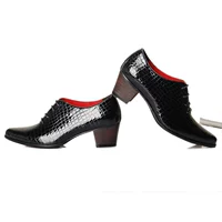 2015-1 Black Snake Skin High Heel