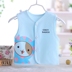 Bé vest vest mùa hè cotton sơ sinh vest trẻ sơ sinh mùa xuân và mùa thu phần mỏng chàng trai và cô gái bé vest Áo ghi lê