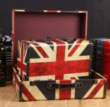Портативный чемодан, ретро коробка, реквизит для фотографии, стенд, украшение, система хранения, коробочка для хранения, европейский стиль