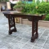 Gỗ gụ đồ gỗ nguyên khối cho bàn ngồi xổm - Bàn / Bàn mẫu bàn ghế gỗ tân cổ điển Bàn / Bàn