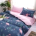 Ins flamingo bốn mảnh đơn giản giường 1.8 m sheets 4 ký túc xá sinh viên 1.2 quilt ba mảnh