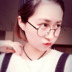 Hàn Quốc ulzzang retro big vòng kính cô gái vòng kính phẳng không có độ đầy đủ khung kính tròn nam Kính râm