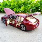 Легкосплавный автомобиль, реалистичная модель автомобиля, фигурка, игрушка, масштаб 1:18, порше, подарок на день рождения