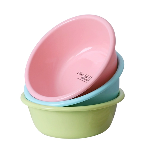 Большой пластиковый таз для школьников и студентов для стирки, увеличенная толщина