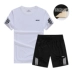 Lỏng cộng với phân bón XL thể thao phù hợp với nam khô nhanh mỏng ngắn tay cầu lông mùa hè tập thể dục chạy quần áo thoáng khí áo thể thao Thể thao sau