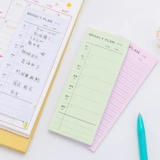 Socate Удобные наклейки должны быть наклейками Todolist Daily List Daily Plan Одиночная форма каждую неделю
