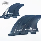 Высококачественное пять -пять FCS II Black Plastic Fin Surfing Board Tail Fcs FCS два поколения Ruddy
