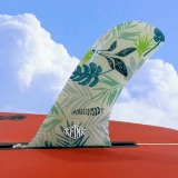 New10 -INCH Свежие листья односторонние хвостовые плавники, хвосты -сидели, стеклянное волокно хвостовое руль с одноизой