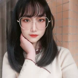 Retro Polygon Myopia Glasses Рамки женский корейский издание Tide можно оборудовать большим круглым лицом, показывая Leiny, глаза